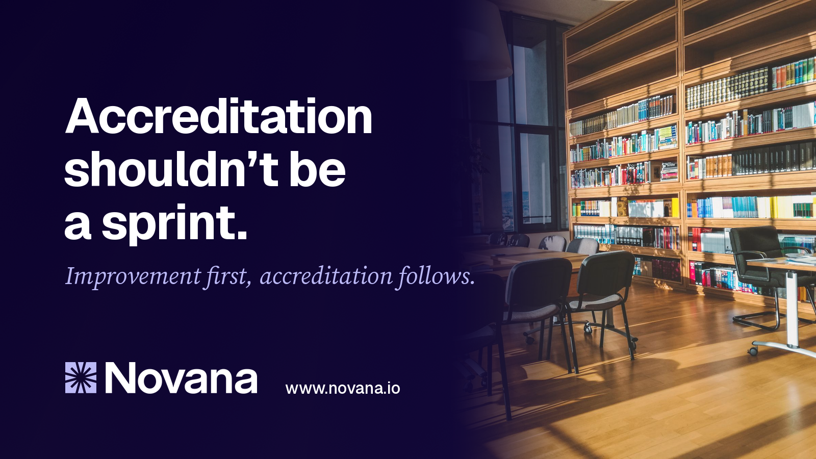 Accreditation Shouldn't Be a Sprint